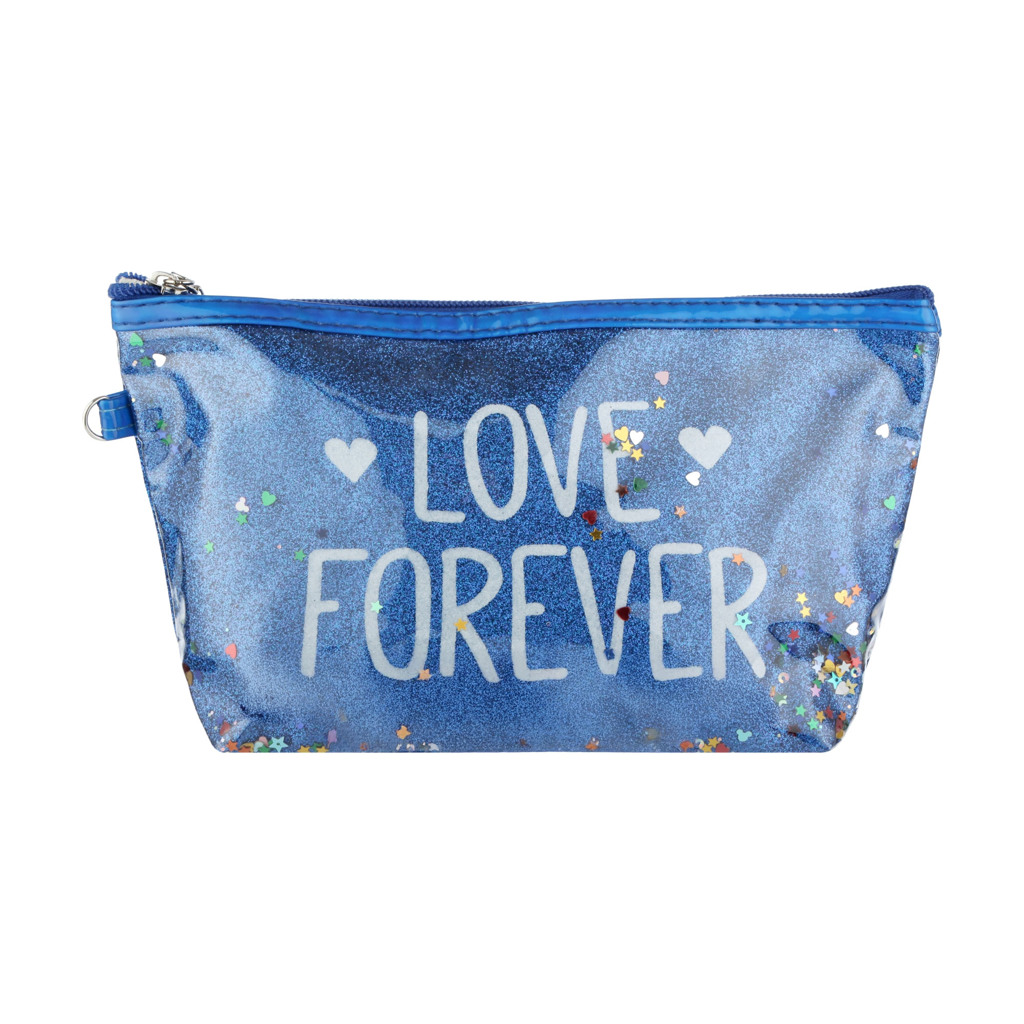 Косметичка Cosmo Shop Love Forever, 23*13.5*6.5 см, синя, 1 шт (CS1131A)
